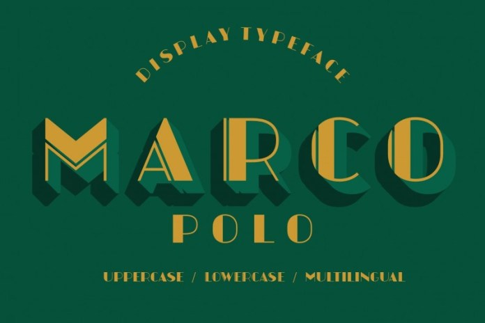 Marcopolo现代创意科幻游戏无衬线英文字体下载-topimage